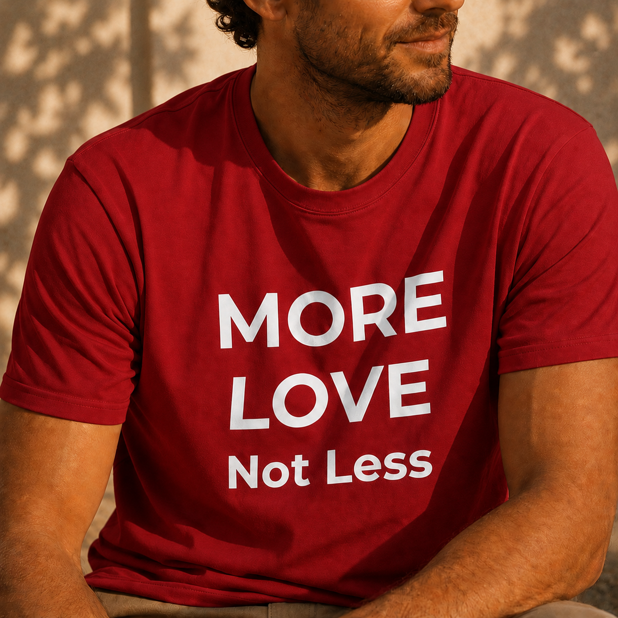 MORE LOVE – not less