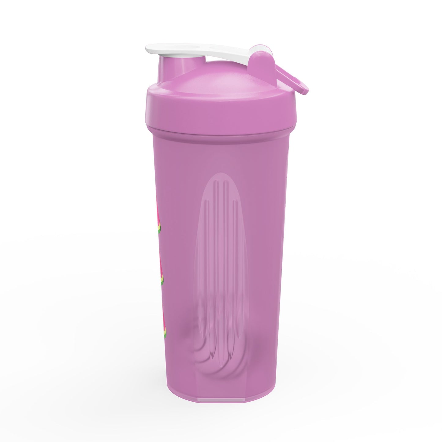 Watermelon Protein Shaker Bottle — Fruit Shake Mixer for Gym & Smoothies