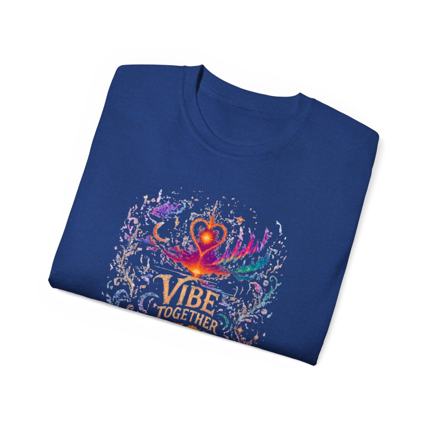 Vibe Together Rise Together Tee — Spiritual Inspirational Graphic T-Shirt