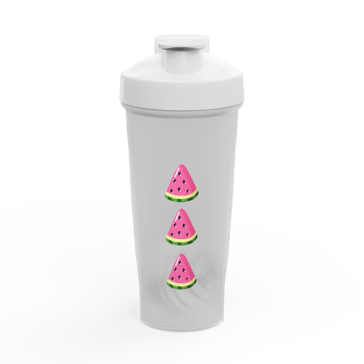 Watermelon Protein Shaker Bottle — Fruit Shake Mixer for Gym & Smoothies