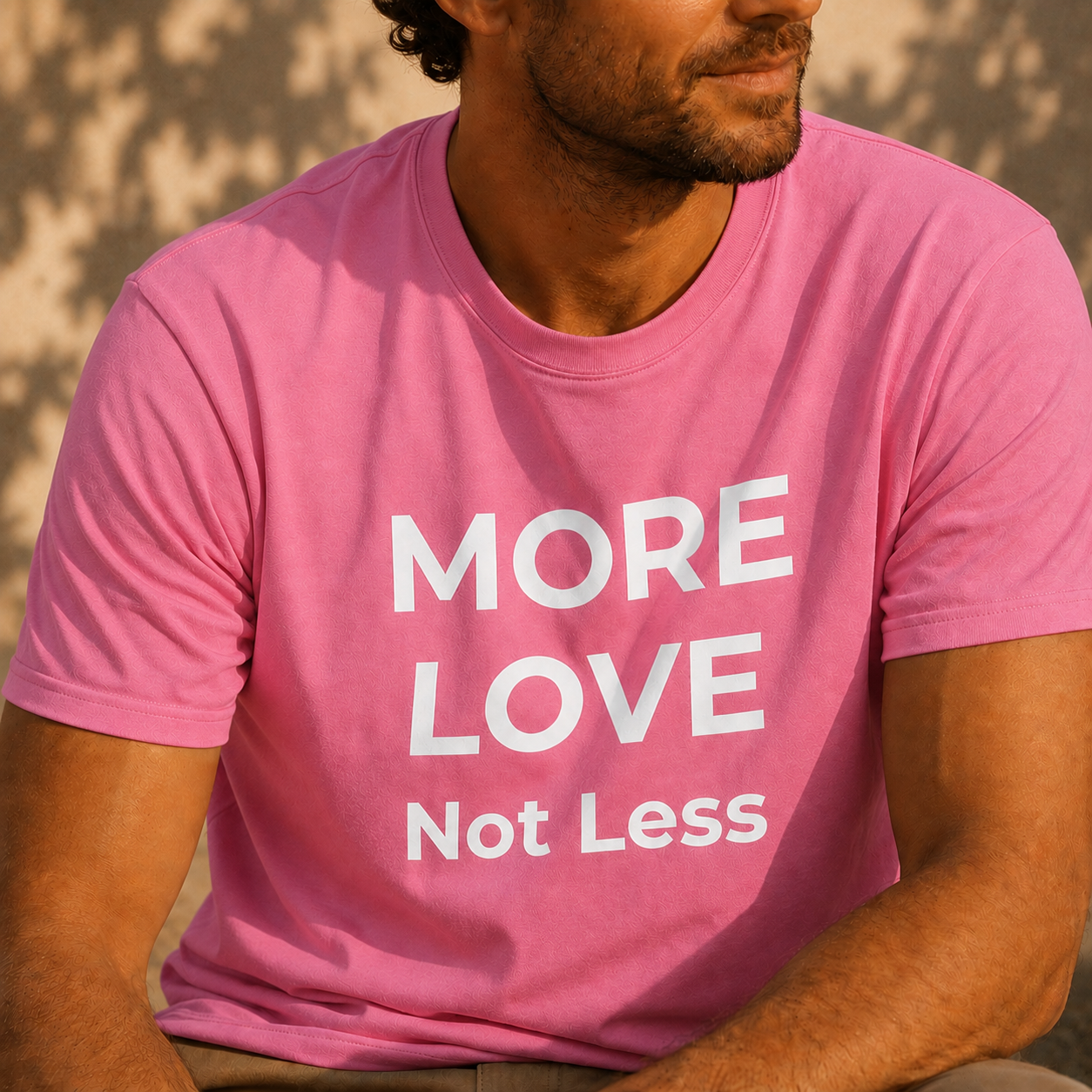 MORE LOVE – not less