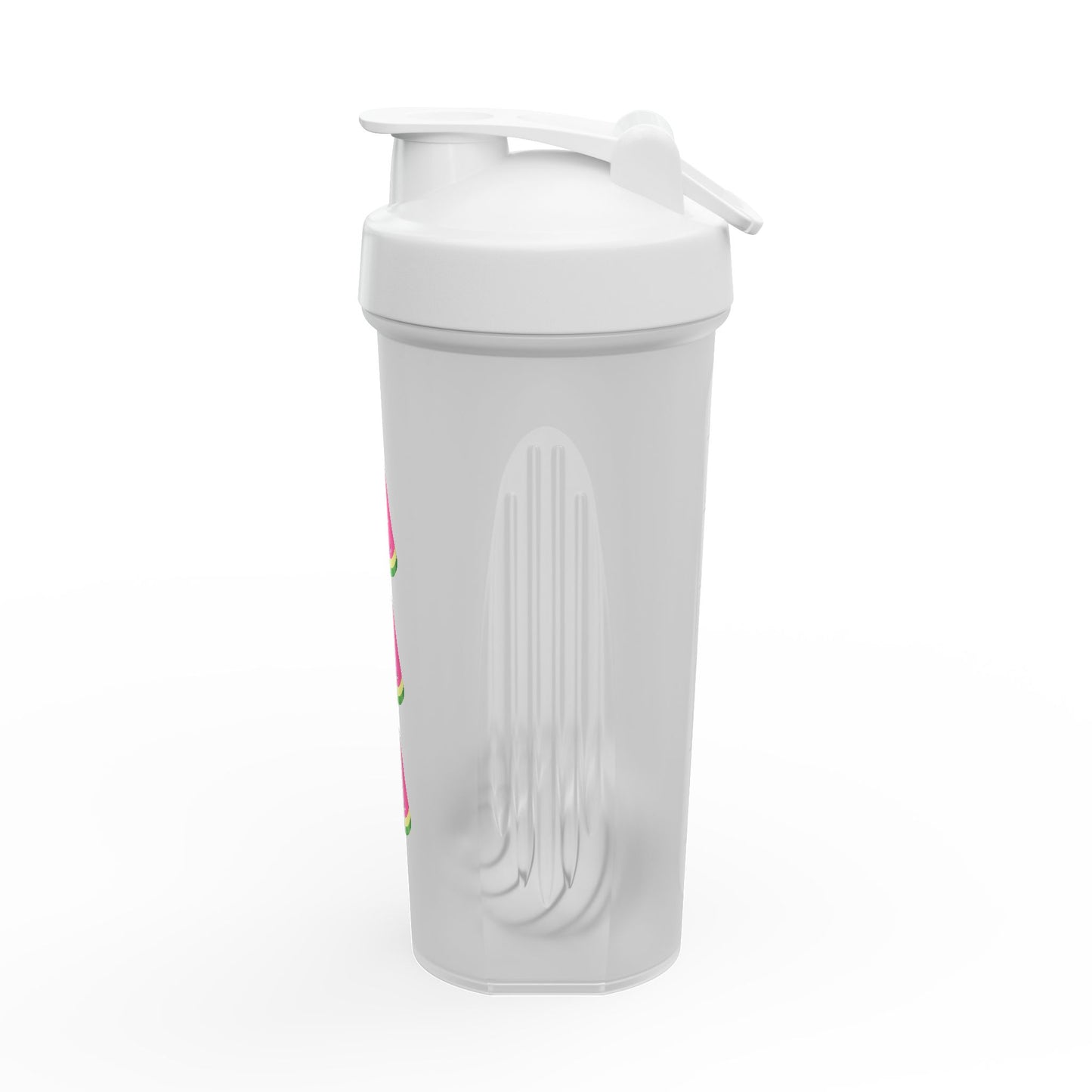 Watermelon Protein Shaker Bottle — Fruit Shake Mixer for Gym & Smoothies