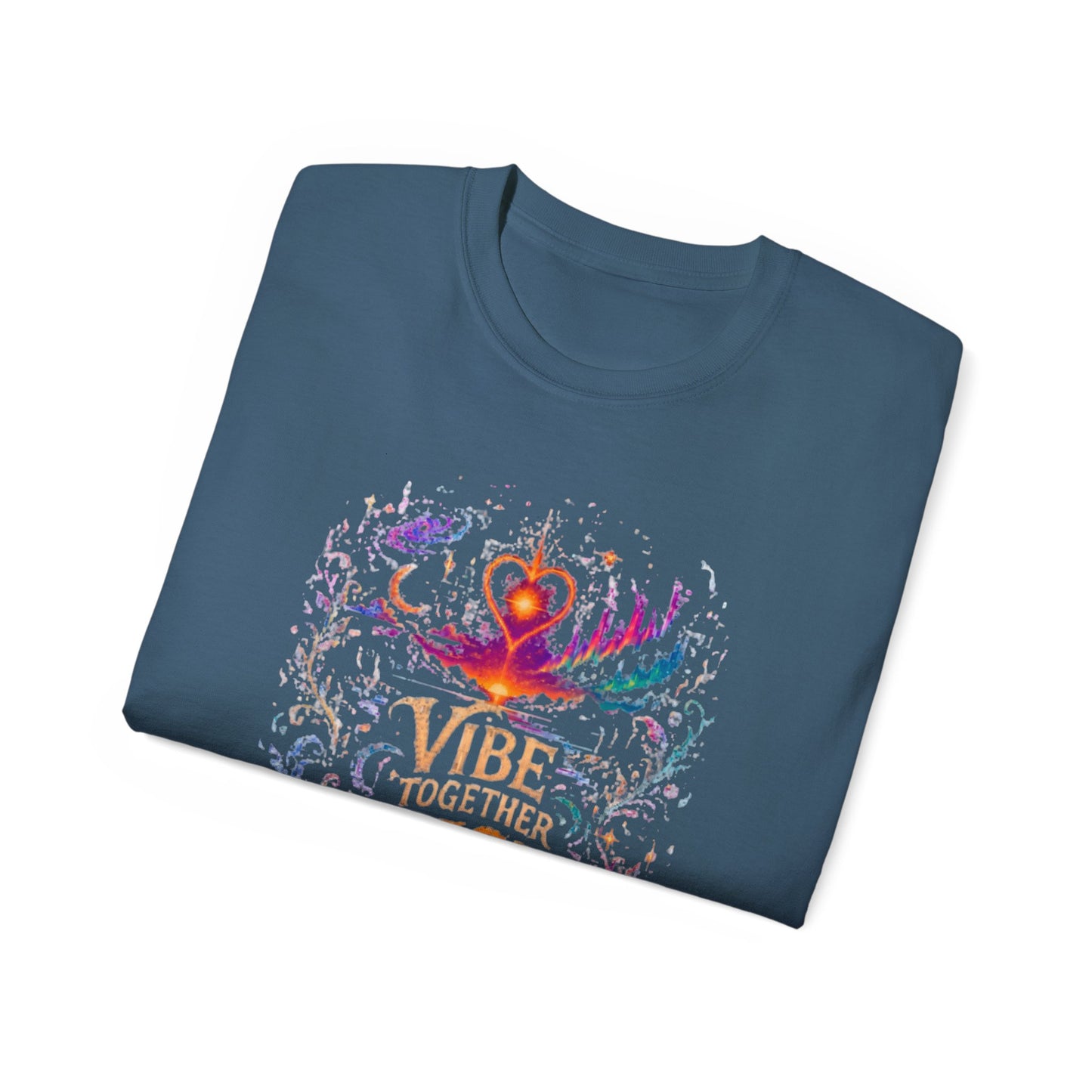 Vibe Together Rise Together Tee — Spiritual Inspirational Graphic T-Shirt