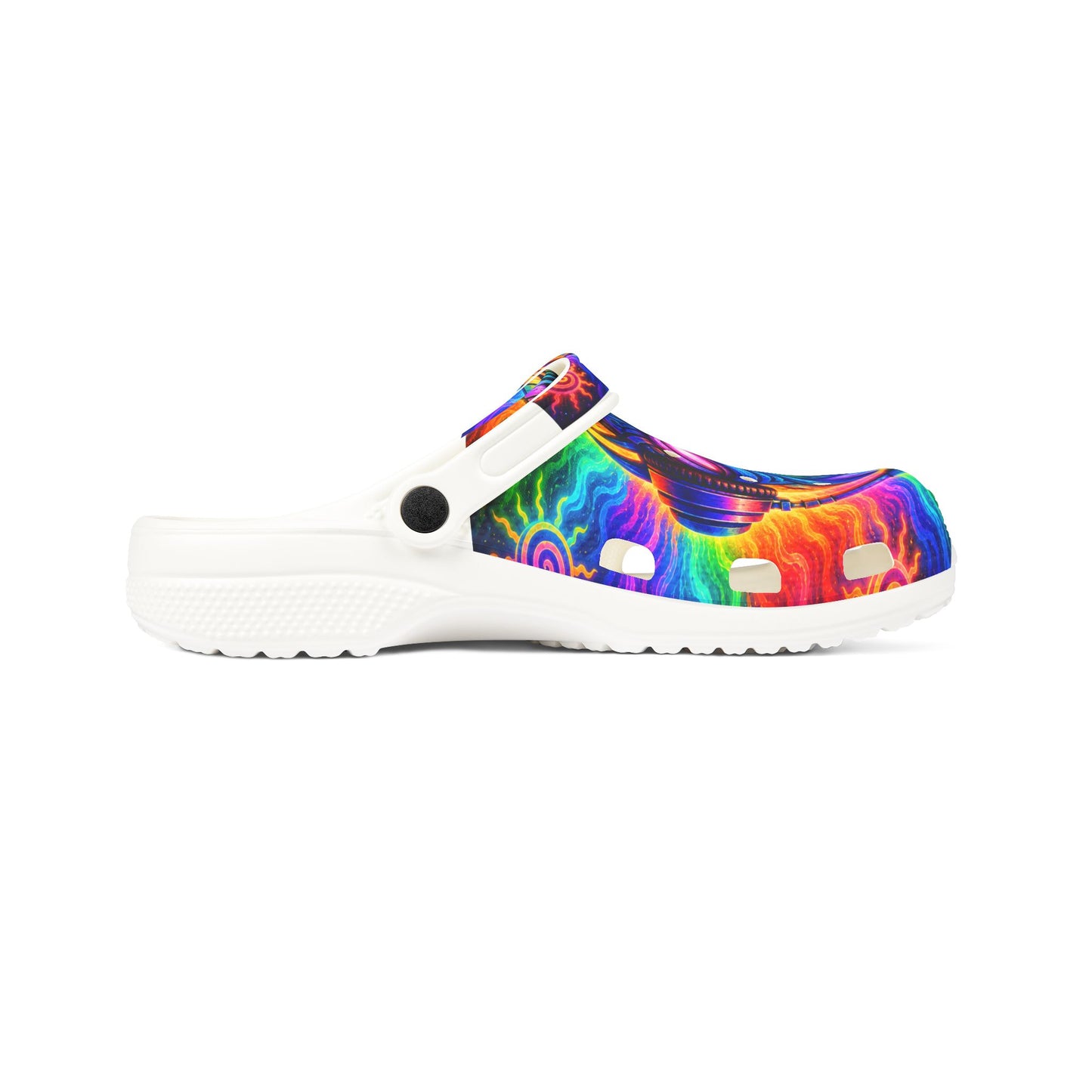 V1B1N EVA Foam Clogs — Colorful Festival Slip-On Shoes