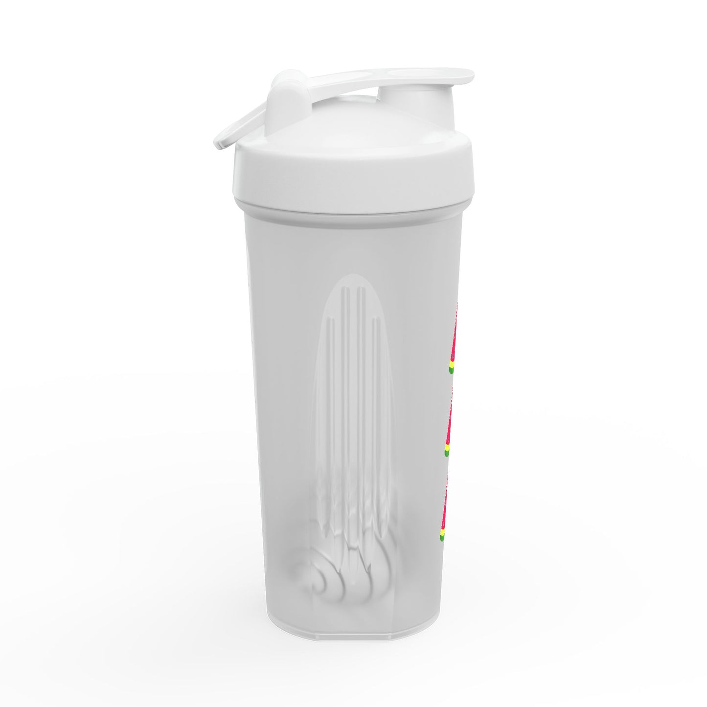 Watermelon Protein Shaker Bottle — Fruit Shake Mixer for Gym & Smoothies