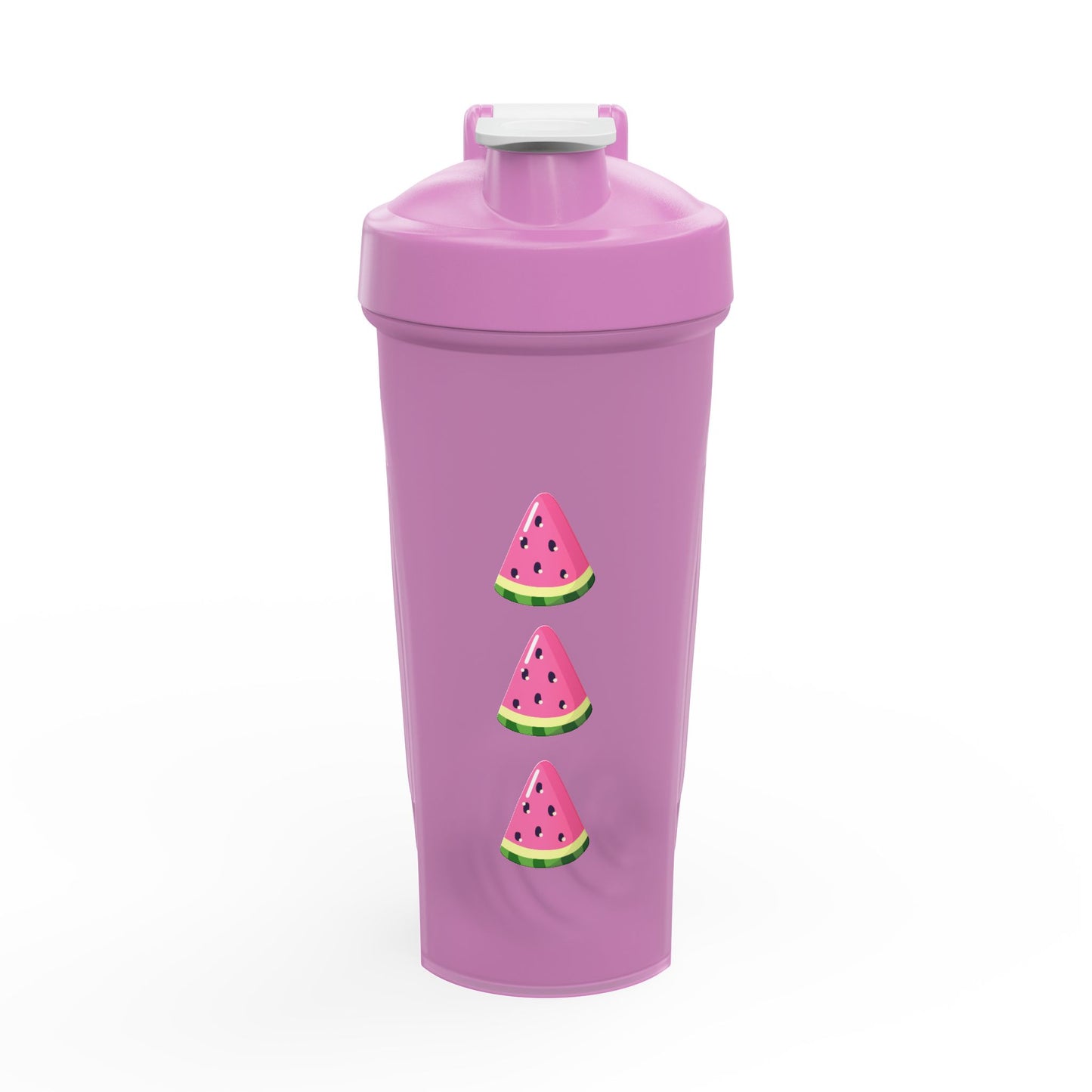 Watermelon Protein Shaker Bottle — Fruit Shake Mixer for Gym & Smoothies