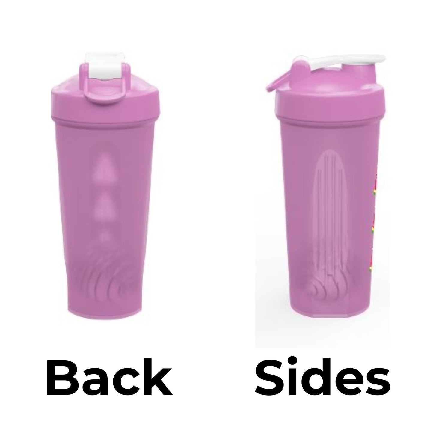 Watermelon Protein Shaker Bottle — Fruit Shake Mixer for Gym & Smoothies